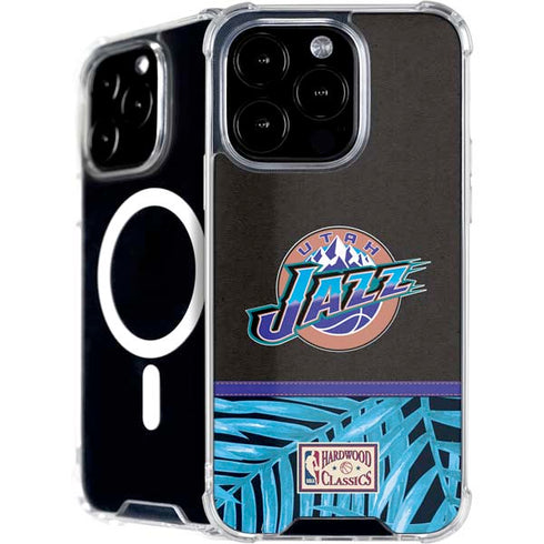 NBA Utah Jazz Retro Palms iPhone 16 Pro MagSafe Case
